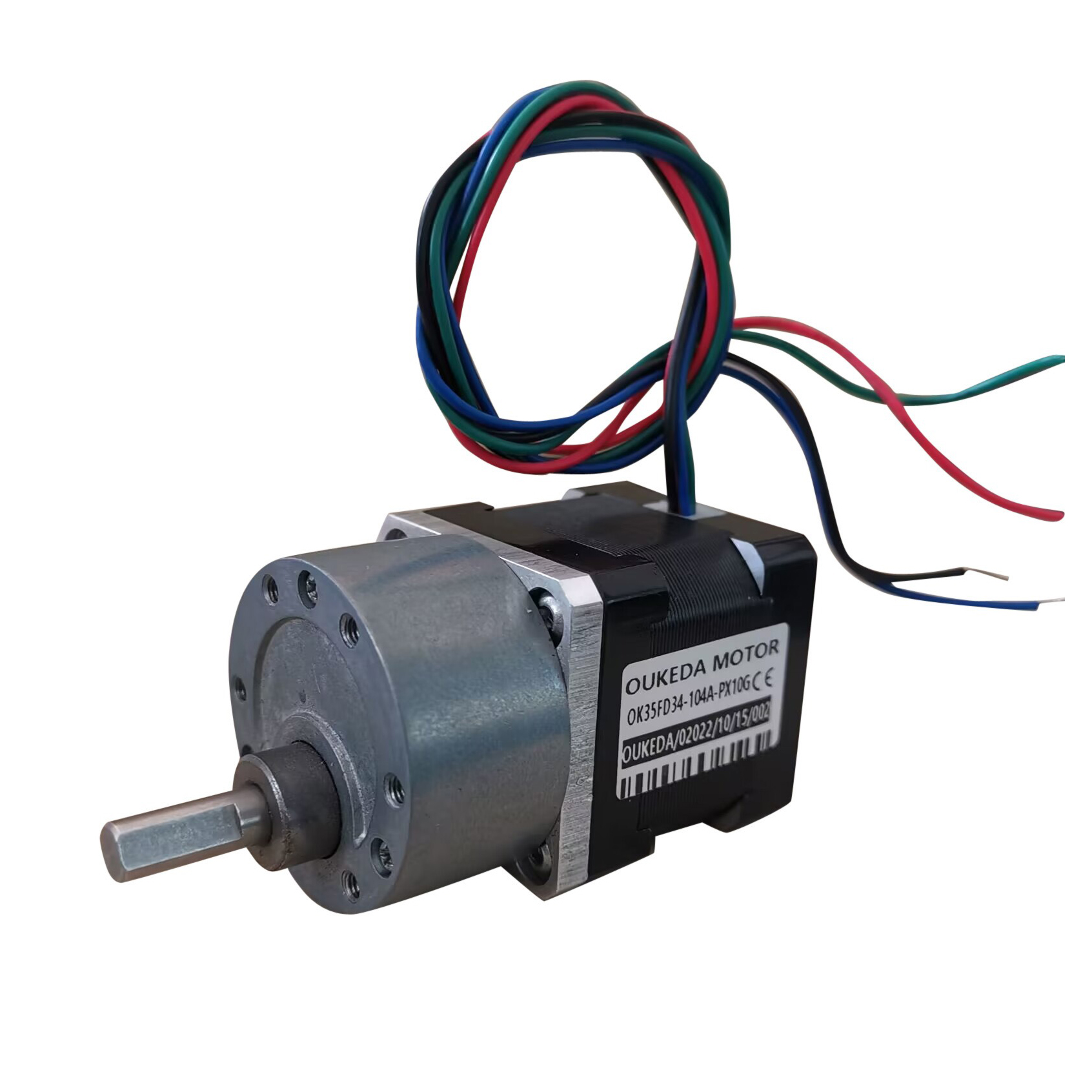 OUKEDA JGB37 Eccentric Gearbox Stepper Motor 1.8&deg; 1.0A 0.14Nm 2 Phase 35mm Gear Reducer